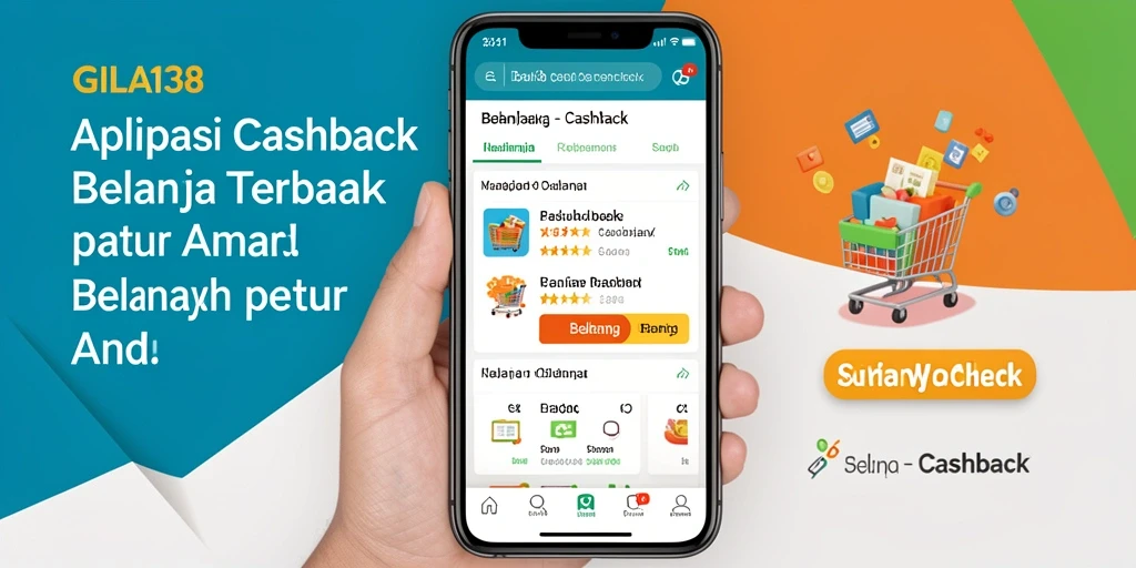 Tampilan antarmuka GILA138 yang mudah digunakan untuk mendapatkan Cashback.
