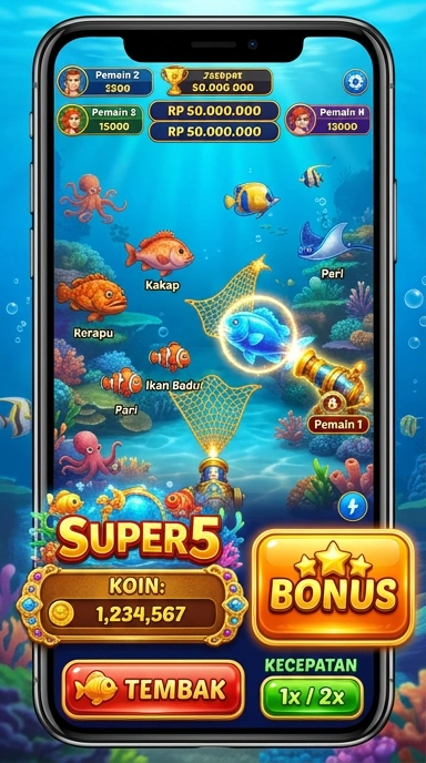 super5 tampilan beranda