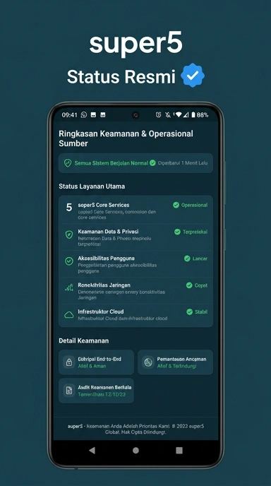 Kanal Resmi Super5 untuk Pengguna Android Indonesia